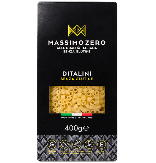 Ditalini, Pasta senza glutine, Prodotti